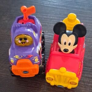VTech Talking Mickey Mouse and Friends Toy Vehicle Set